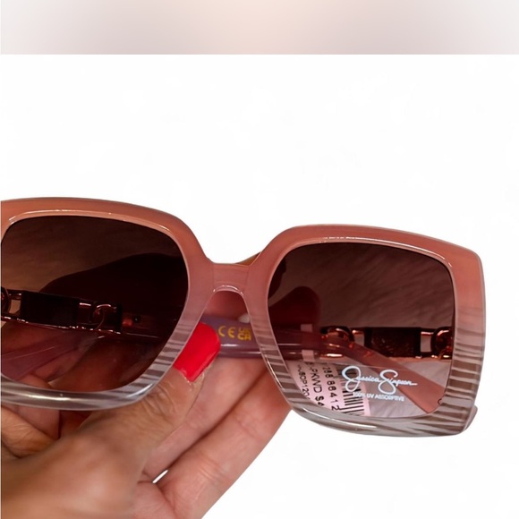 NWT JESSICA SIMPSON Women Rose-Tinted Sunglasses NWT - Picture 5 of 7